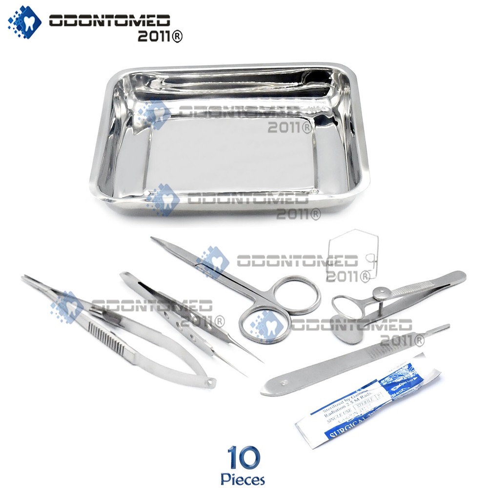 ODM 10 Pieces Basic Eye Kit Surgical Optalmic Instruments Ey-031