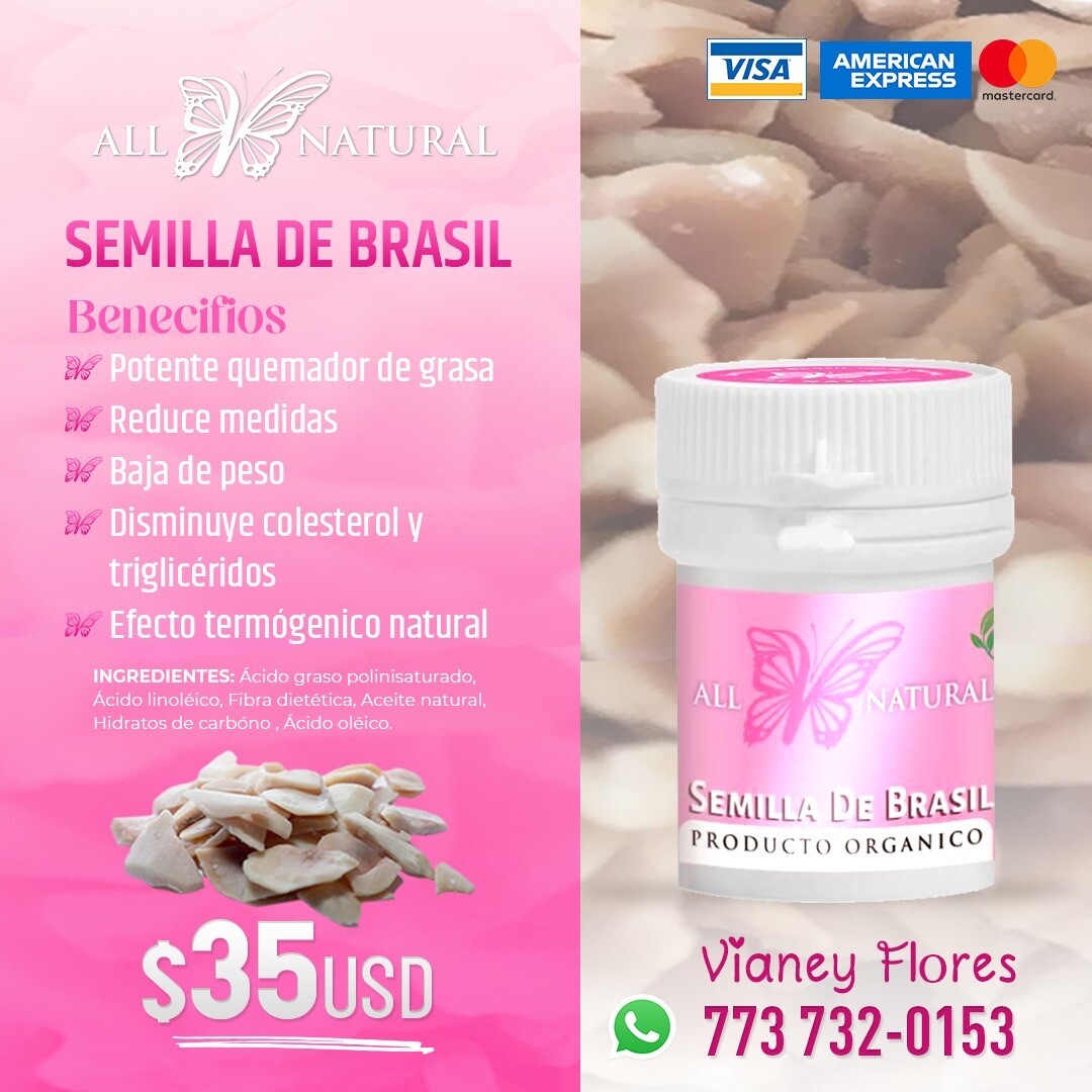 Semilla De Brasil Original