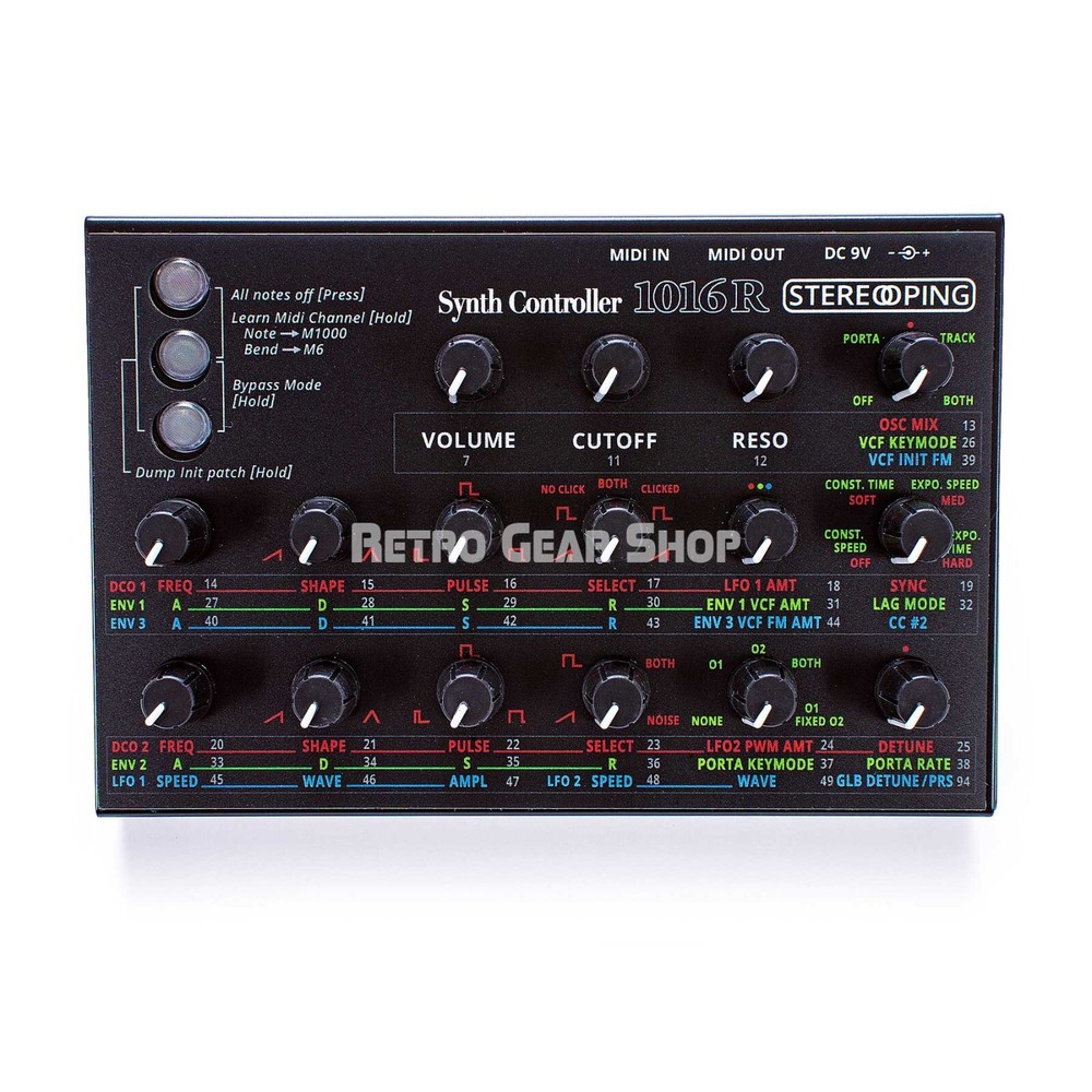 Stereoping CE-1 1016R Midi Controller for Oberheim Matrix 1000/6/6R