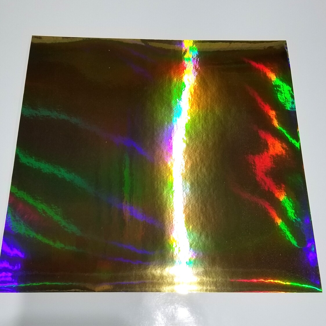 Gold Rainbow Oil Slick Sign Plotter Vinyl Film