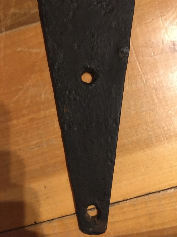 Vintage Rustic Iron Gate Door Hinge 15 3/4”