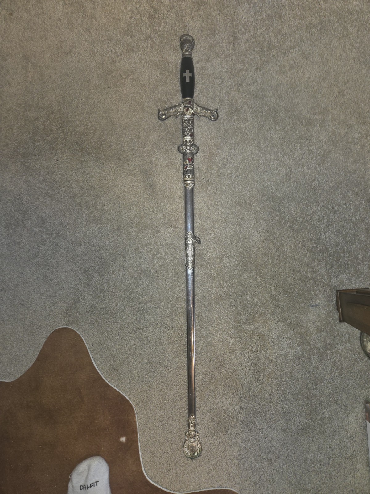 Templar Knights Antique Masonic Freemason Fraternal Sword Saber Molilley & Co