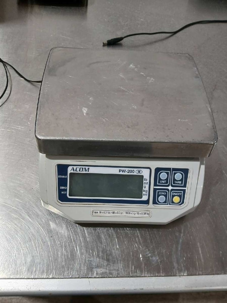 ACOM PW-200 Portion Control Scale - Used