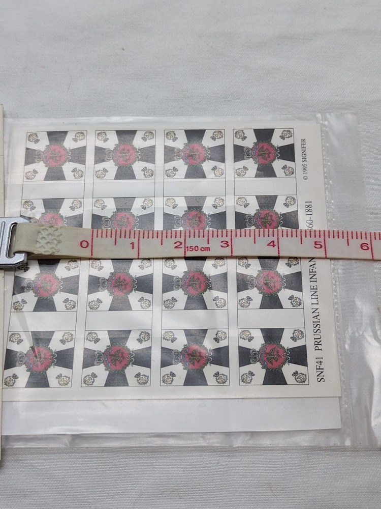 Signifier Flags Prussian Line Infantry Miniature Decals