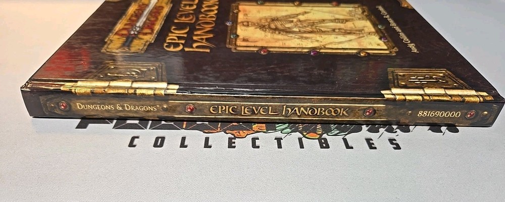 Dungeons & Dragons Epic Level Handbook WOTC D20 3e 3.5 RPG Guidebook