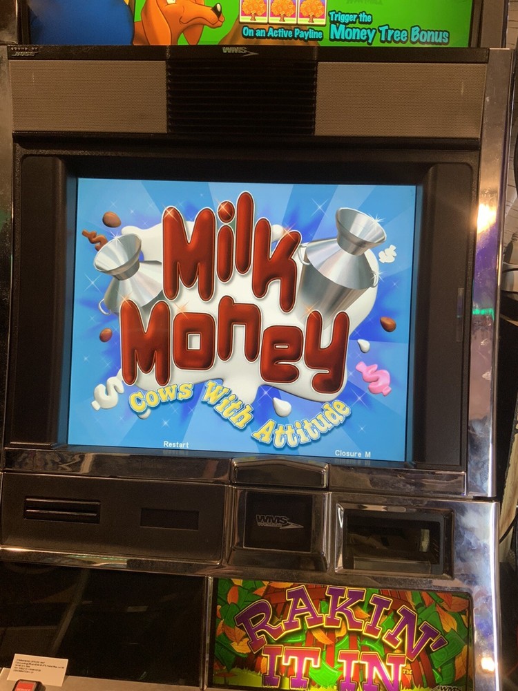 WMS WILLIAMS BB1 SLOT MACHINE SOFTWARE SET - MILK MONEY