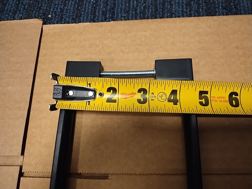 16" Push Pull Door HandleDouble Sided H Shape Sliding Door HandleMatte BlackS...