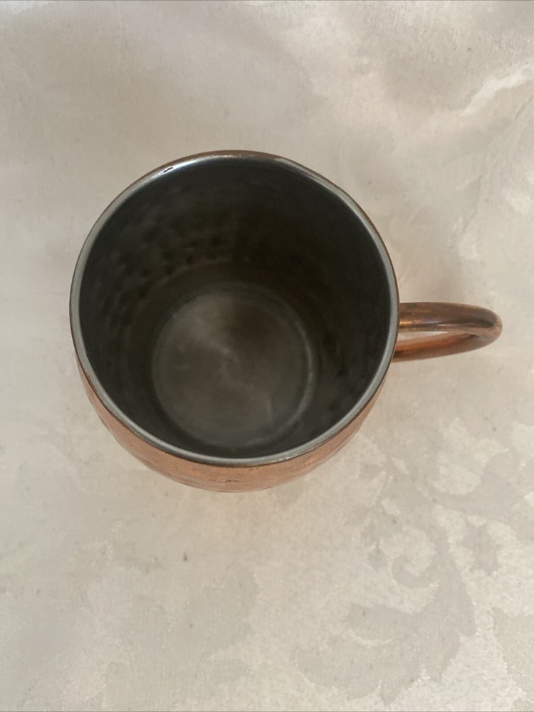 Hamered Copper Mug Made in India Merch Source