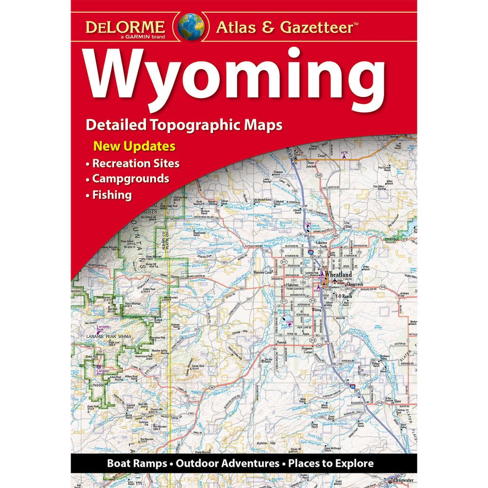 DeLorme Topographic Atlas Wyoming