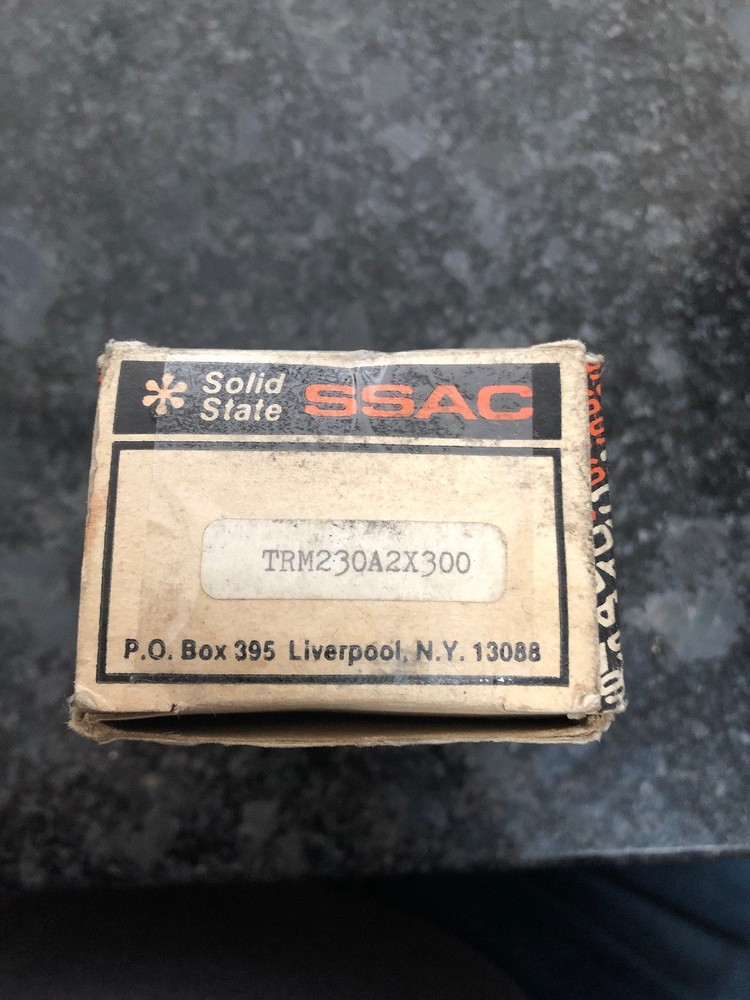 SSAC / Symcom, TRM230A2X300, Delay Relay