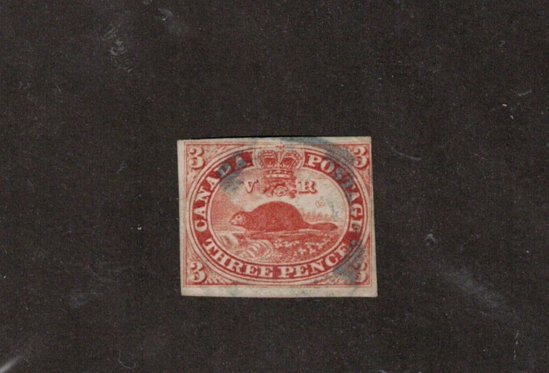 Canada #4i Very Fine Used - Deep Red Shade