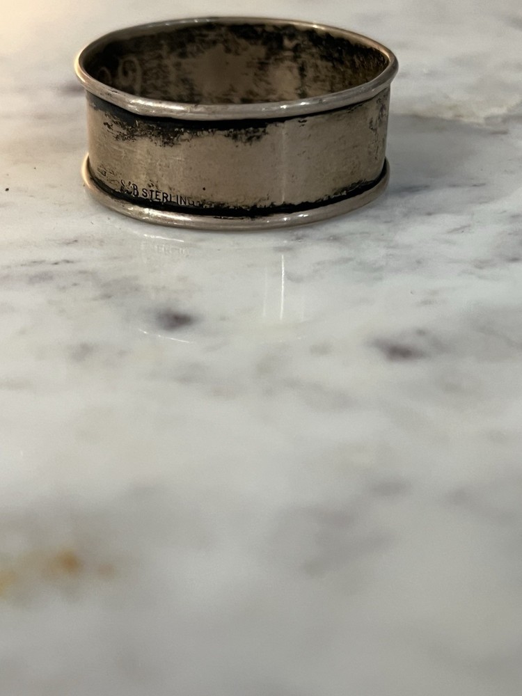 Antique Silver Napkin/Serviette Ring