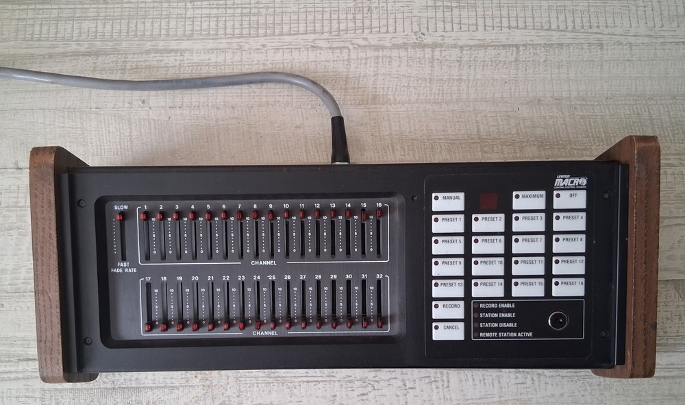 Macro Electronics DMS Control panel mount preset lighting dimmer station