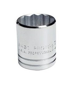 7/8" 12-Point Standard Length Hand Socket 1/2" Drive