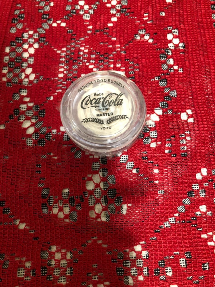 COCA COLA RETRO YO YO RUSSELL MASTER CLEAR  FROM BRASIL