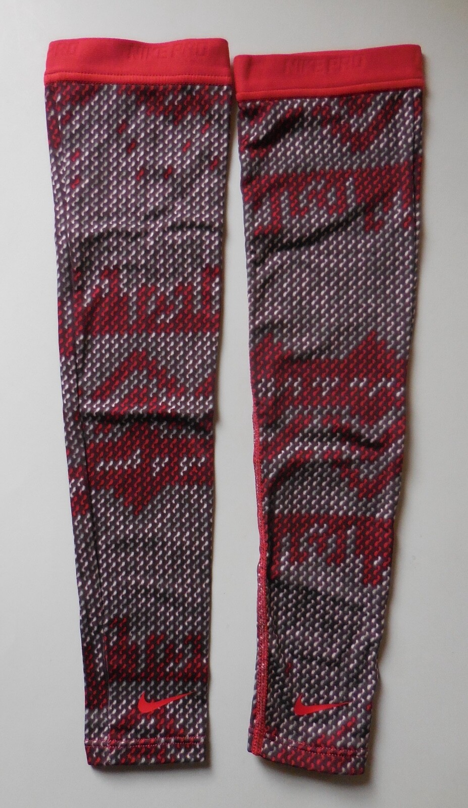 Nike Pro Hyperwarm Print Arm Sleeves Women Action Red/Action Red XS/S