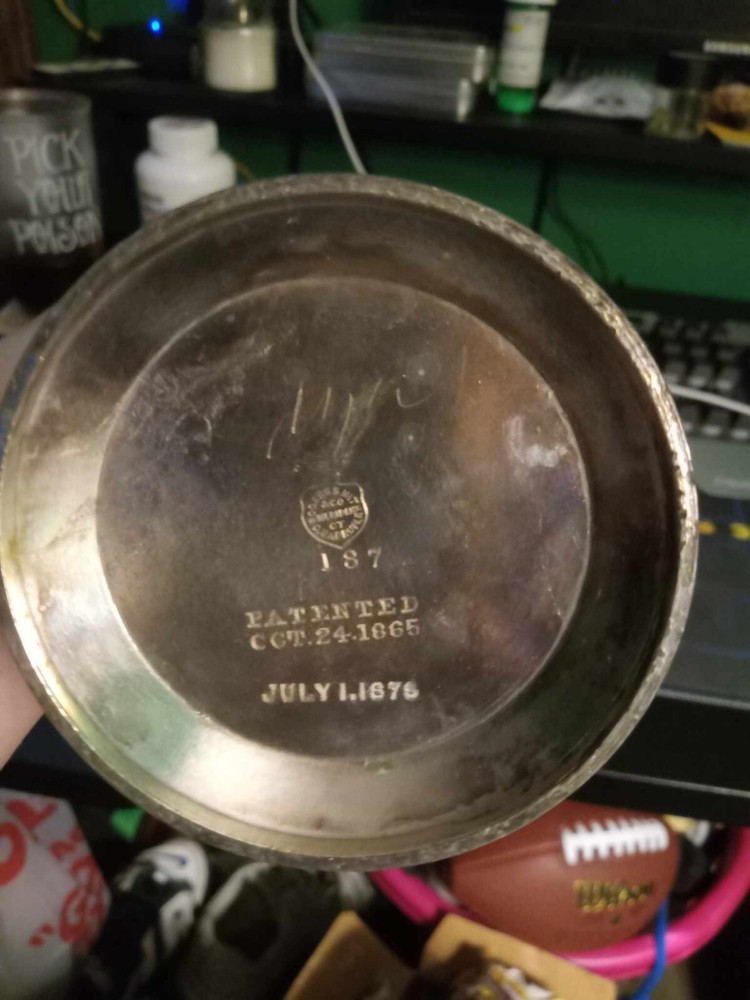 Monogrammed Rodgers Bro Syrup Pitcher (P)