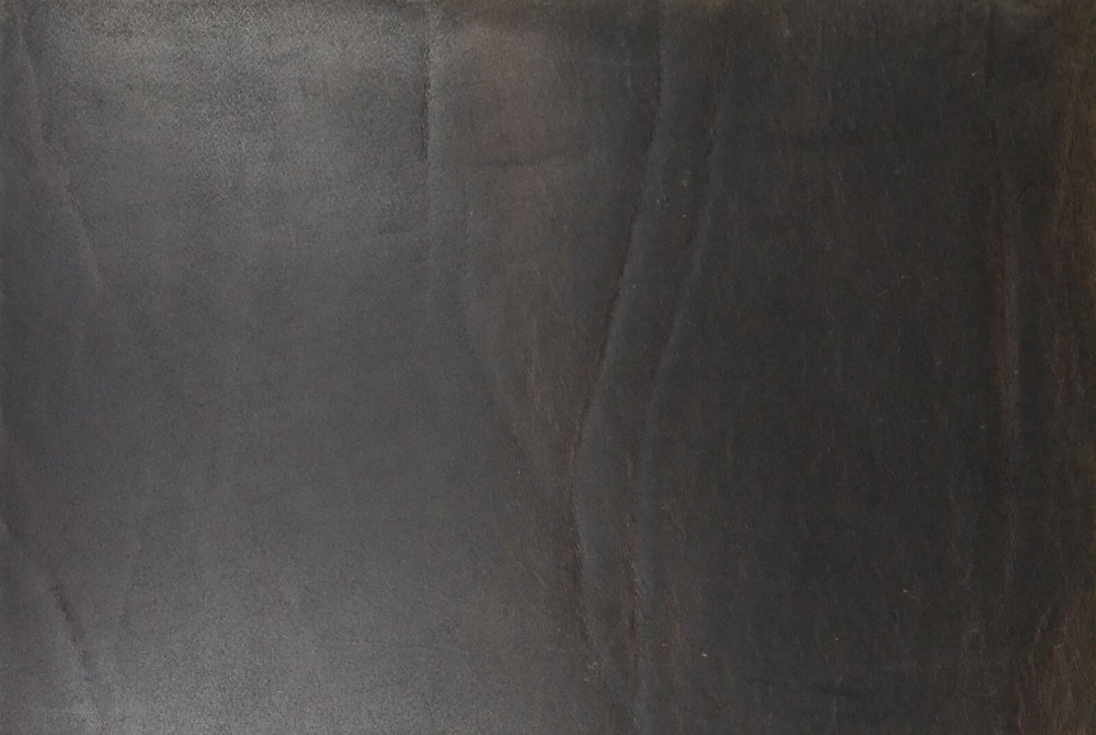 Leather Piece - Chocolate rustic oil tan pullup - 6" x 11" (E420)
