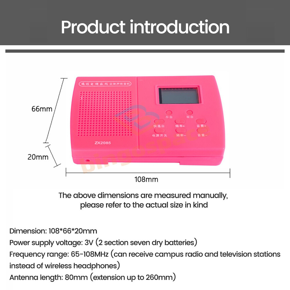 Programming Digital Stereo Radio DIY Kit For Electronic Skill Teaching Practice