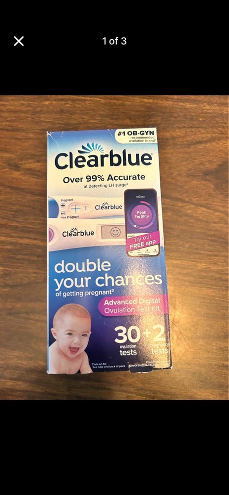Clearblue Advanced Digital Ovulation Test Kit 30 + 2 Pregnancy Tests