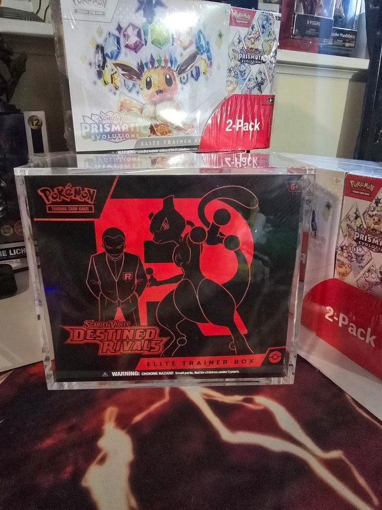 POKEMON ETB DISPLAY MAGNETIC CASE PROTECTOR ELITE TRAINER BOX