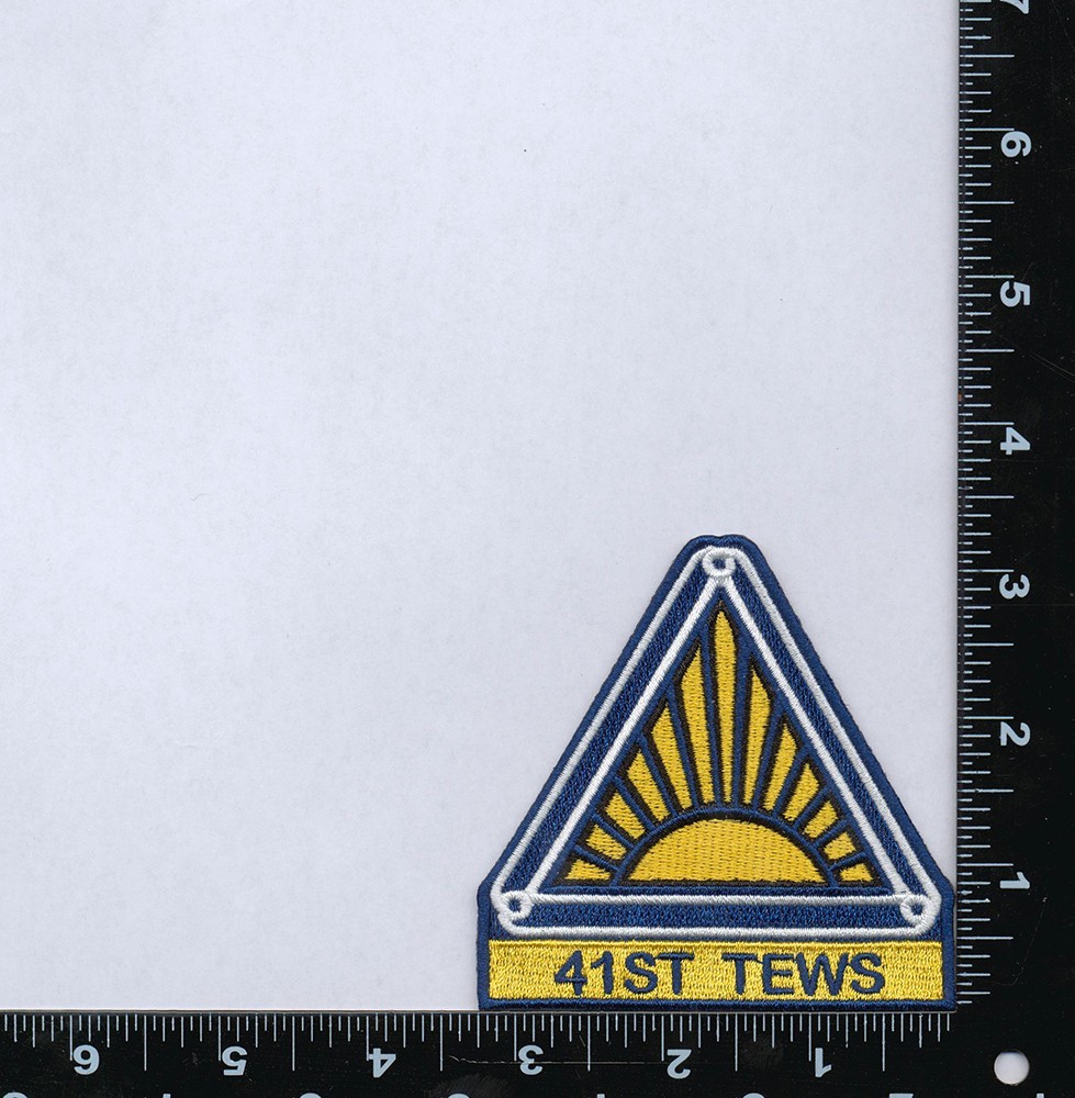 USAF 41st Tactical Electronic Warfare Squadron Commemorative Embroidered Patch