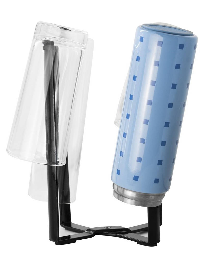 Kitchen Stand Holder, Plastic Bag Drying Rack, Multifunctional Countertop Cup...