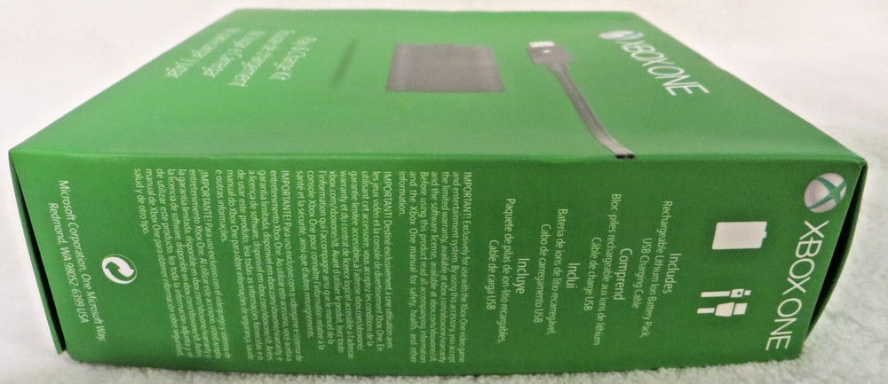 XBox One Play & Charge BATTERY ONLY Never Used