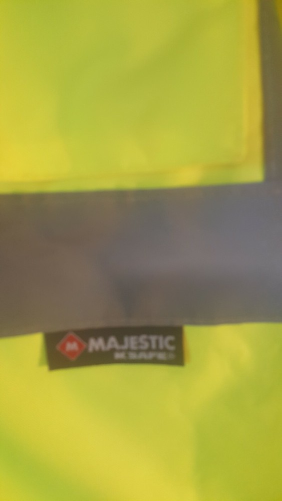 Majestic M-Safe High Visibility Bomber Jacket Size 5X-Large