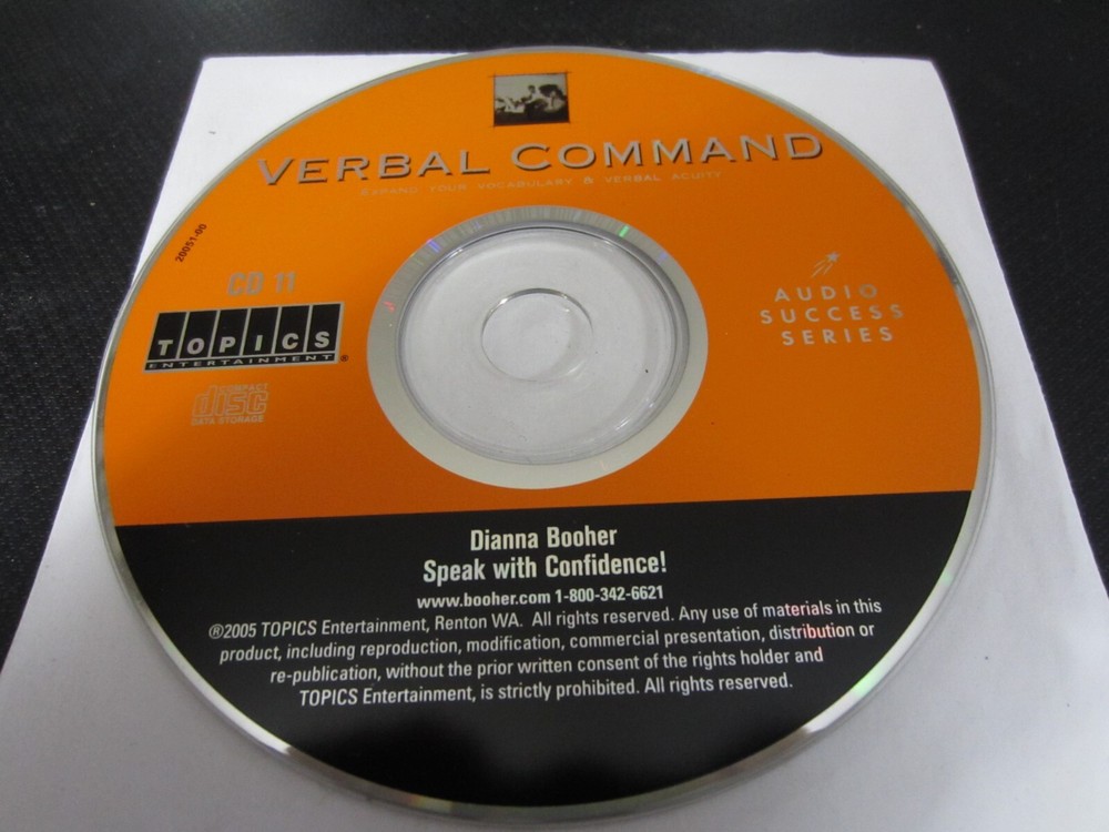 Verbal Command: Expand Your Vocabulary & Verbal Acuity (CD Replacement)  Disc 11