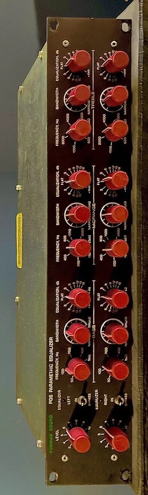 Furman Parametric EQ-Model # PQ6—Vintage Equalizer—“NEWLY REPLACED IC’s”