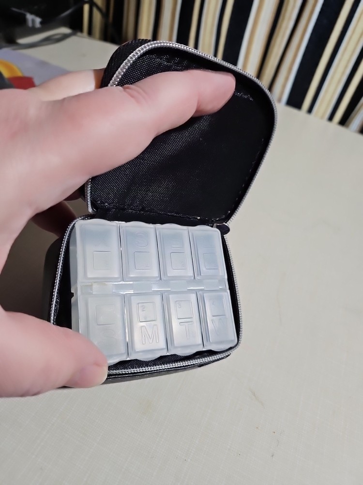 Bebe Travel Pill Container Portable Pill Case Pill Box