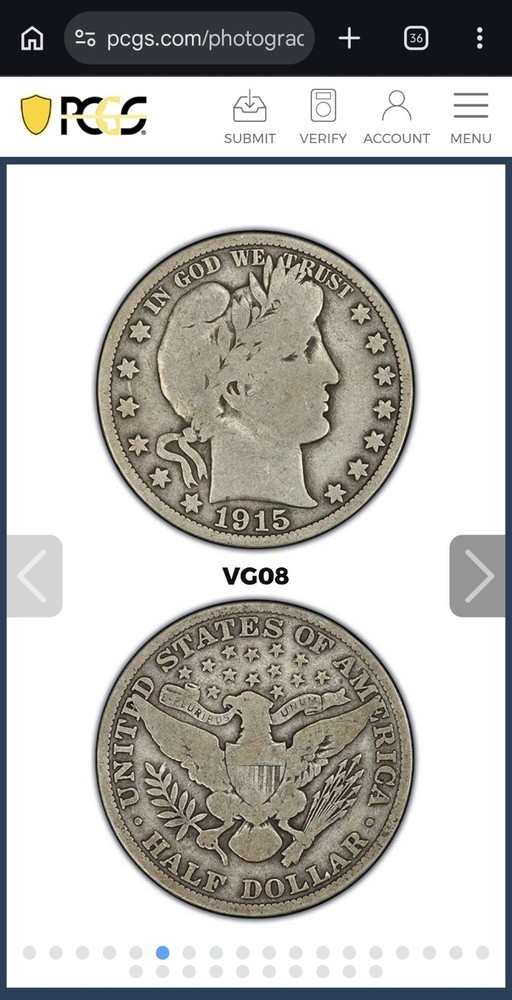 1908-O Barber Half Dollar, 90% Silver