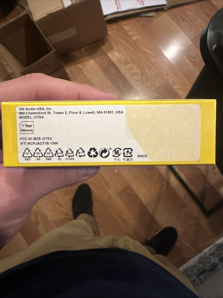 Jabra Talk 15 Mobile Headset - Black - New