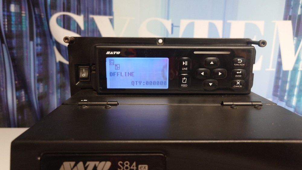 SATO S84 EX Print Engine Thermal Label Printer Untested For Parts