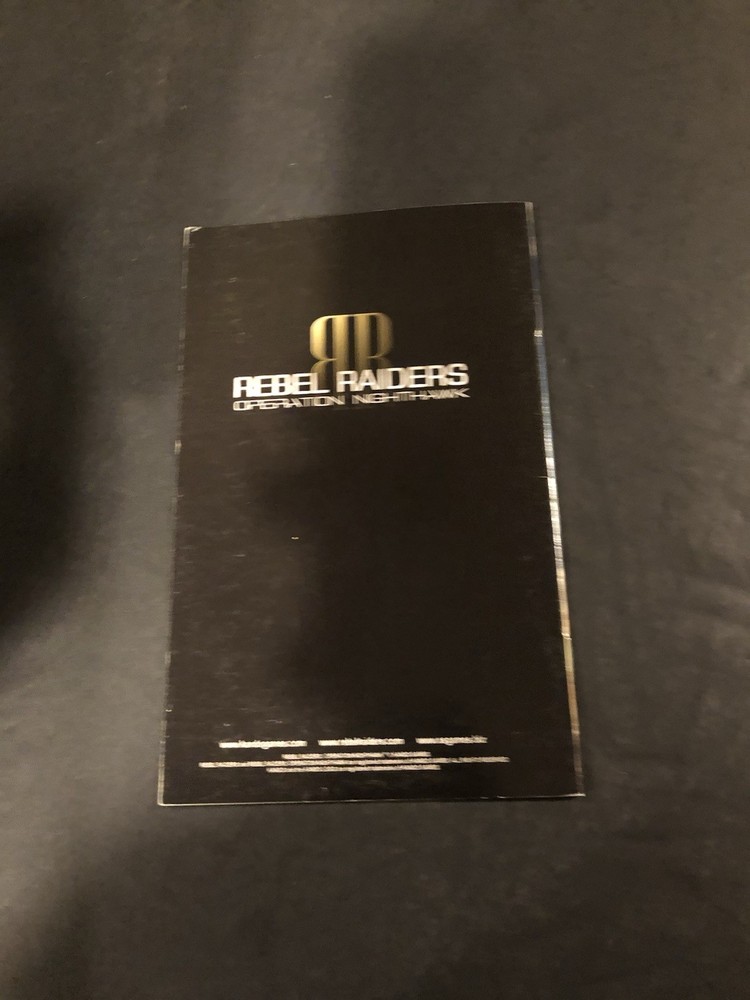 rebel raiders operation nighthawk ps2 Manual only