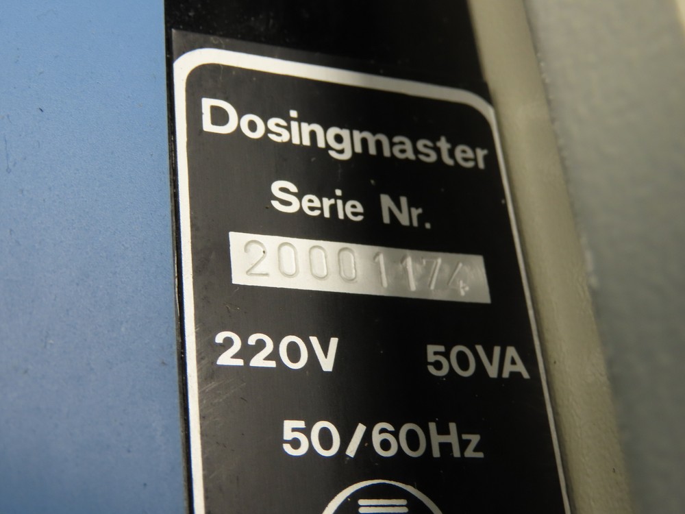 Max Dätwyler Dosingmaster Dosing Pump Controller 220v 50hz 1ph