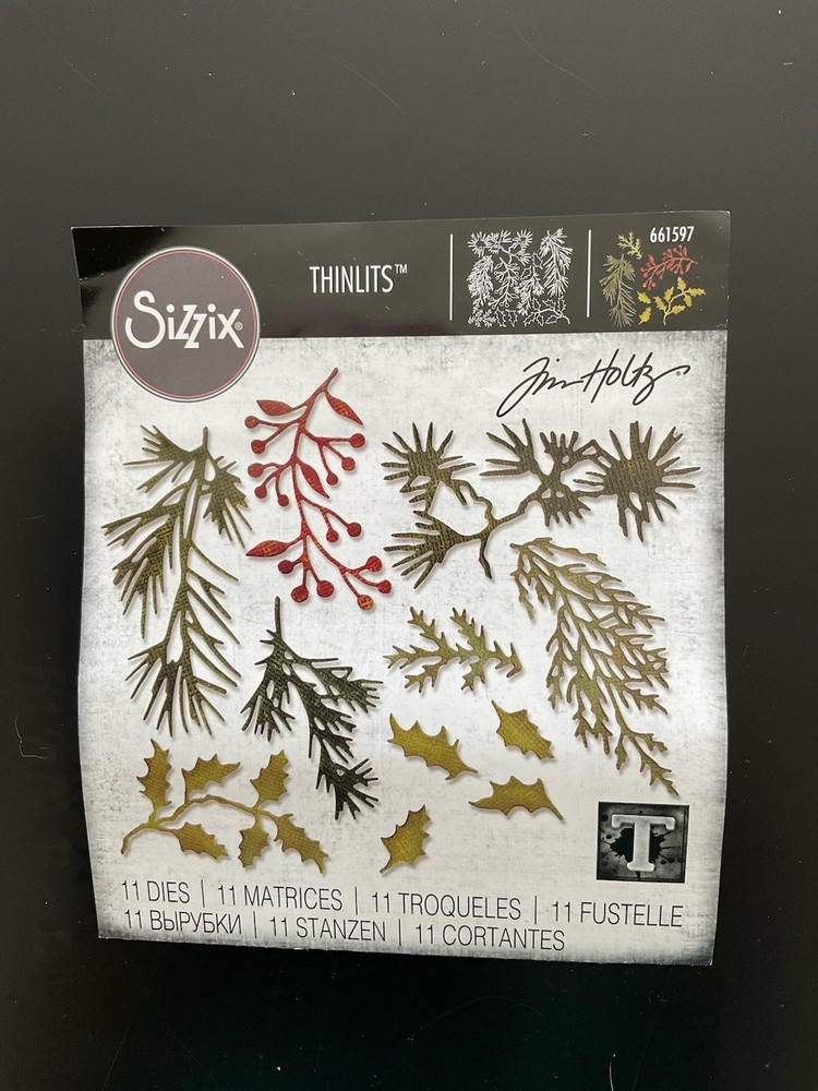 Sizzix Thinlits Tim Holtz Metal Cutting Dies #661597