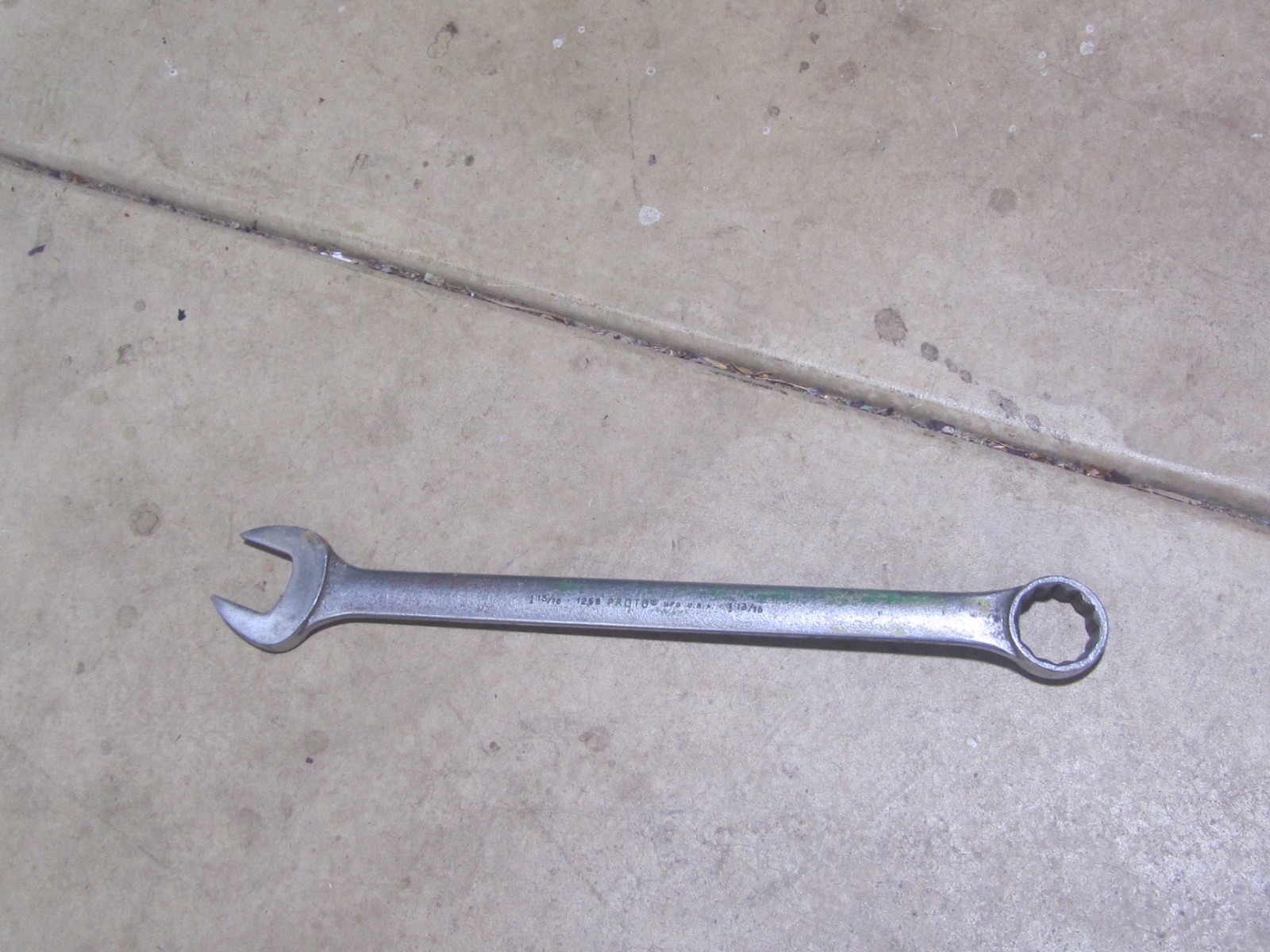 USED Proto 1258 Combination Wrench 1-13/16in