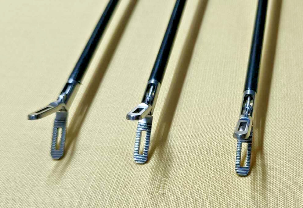 3pc Laparoscopic Bowel Grasper 5mmx330mm Endoscopy Reusable Instruments