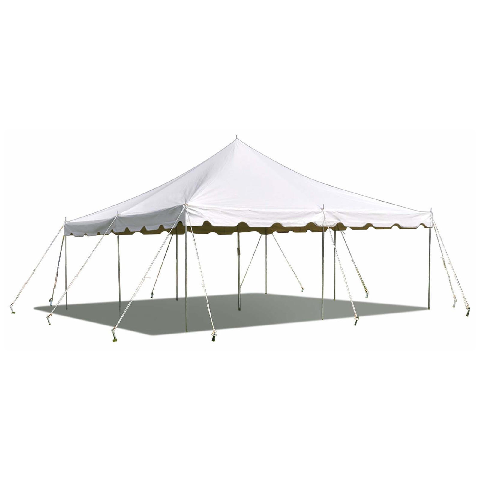 20 x 20 Canopy Party Tent White Commercial Backyard Event Waterproof Gazebo