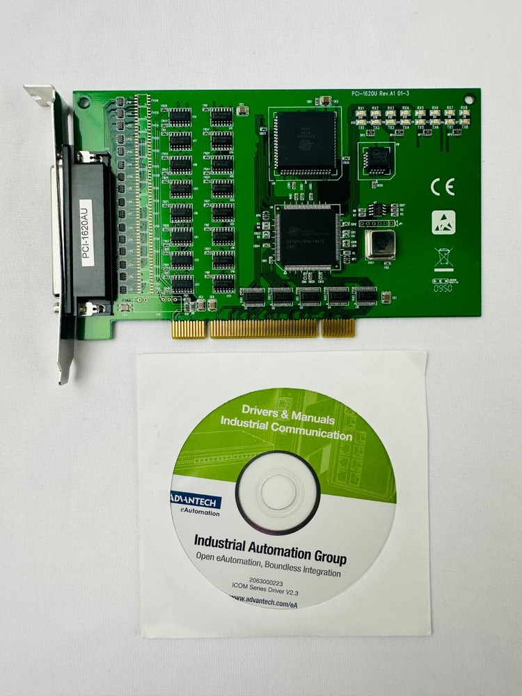 Advantech PCI-1620U PCI Communication Card