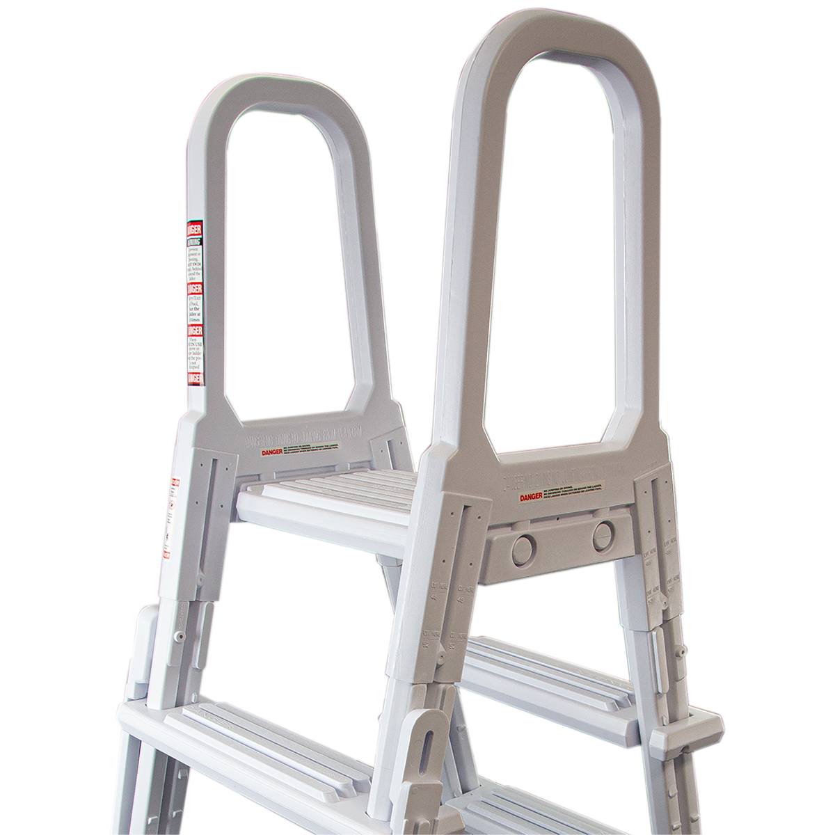 A-Frame Above Ground Heavy Duty 48" to 54" Swimming Pool Ladder