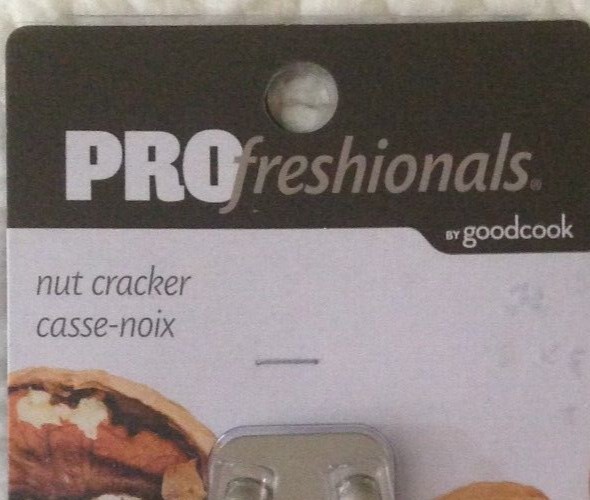 PROfreshionals by Goodcook Nut Cracker Includes 2 Picks