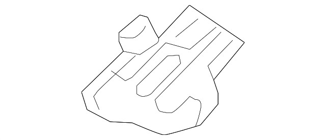 Genuine Nissan Cushion Frame Bracket 87556-4BC3A