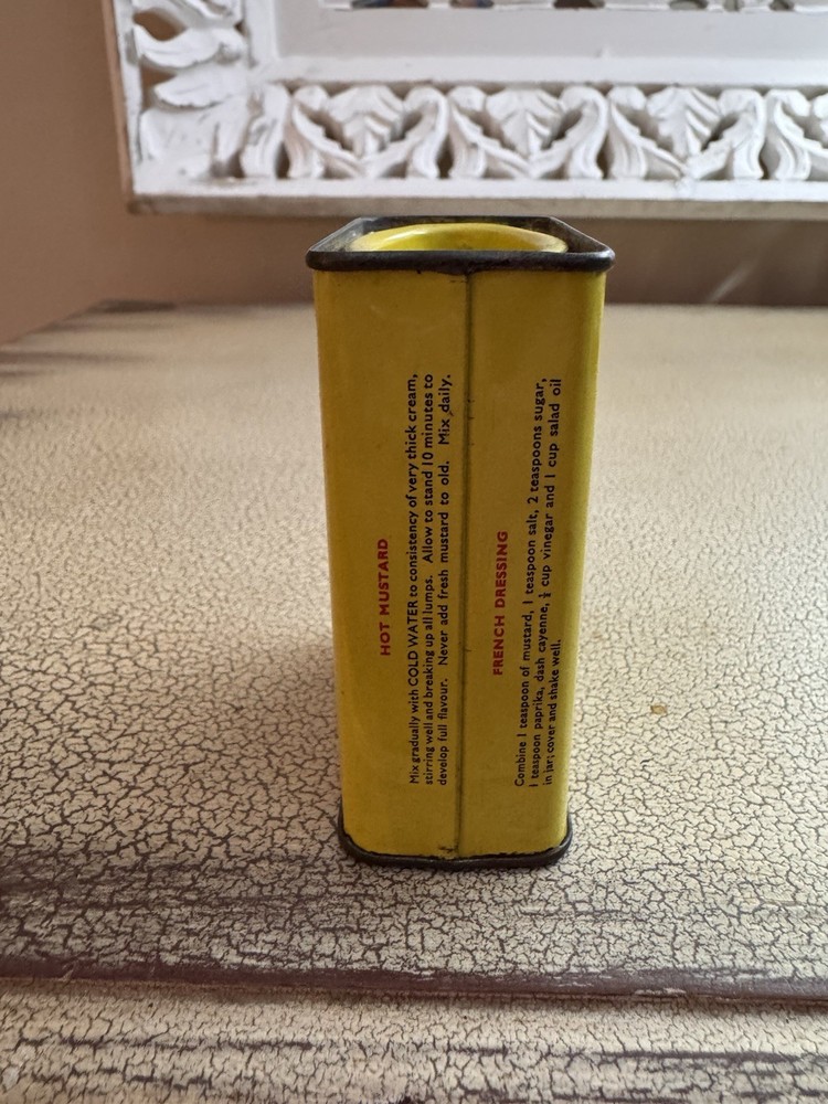Vintage Colman's Mustard Tin 2 Oz.