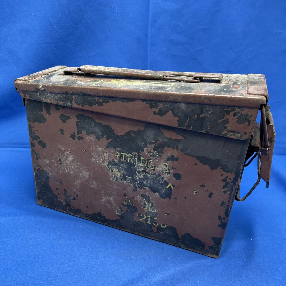 Vintage Military Ammo Box