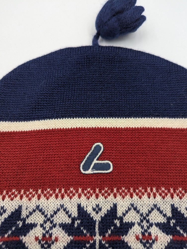 Vintage Loeffler Ski Hat Beanie