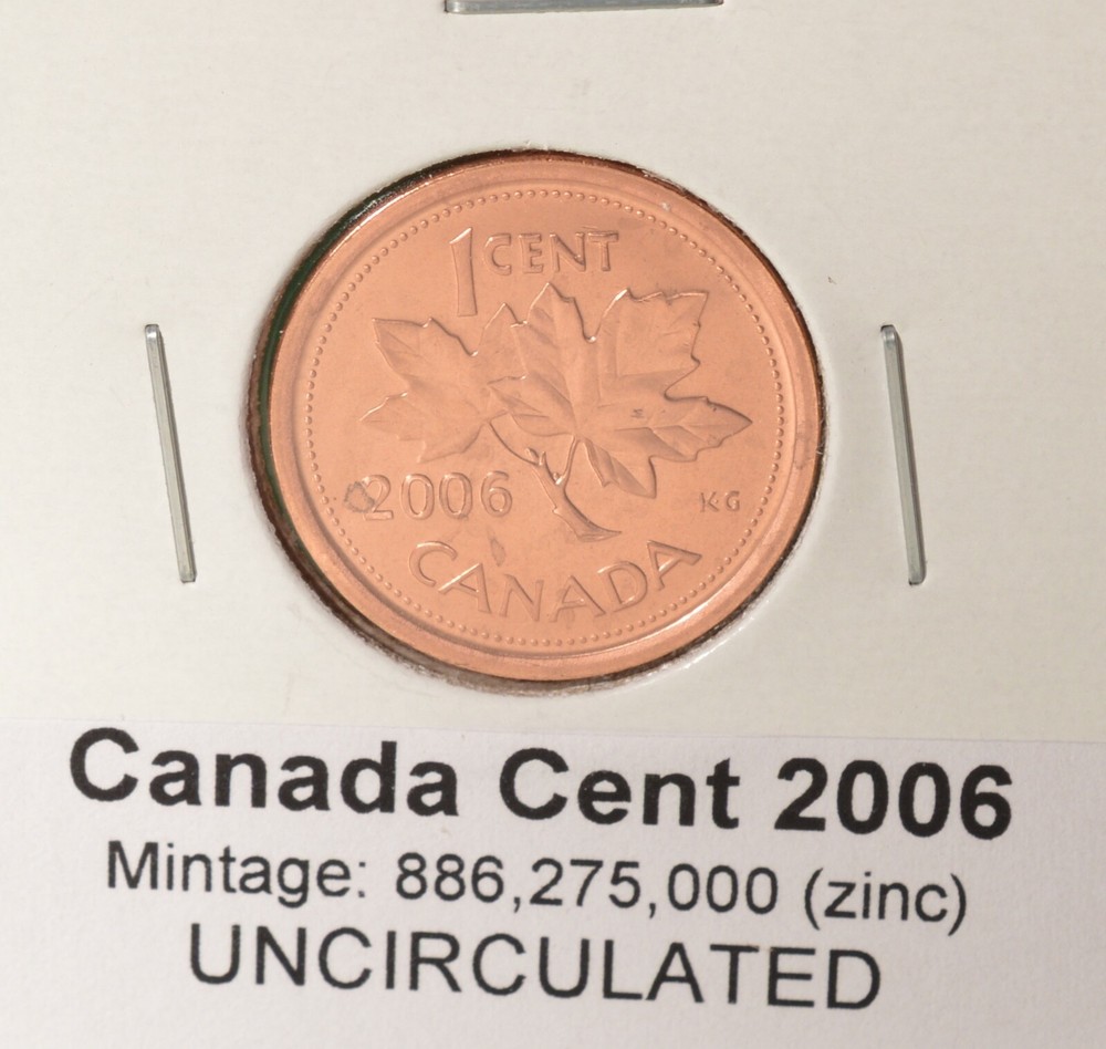 2006 NON Magnetic - Brilliant Uncirculated Penny