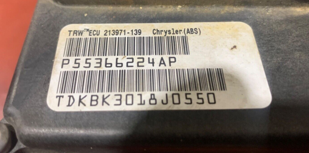 ABS Anti Lock Brake System Pump & Module 55366224AN